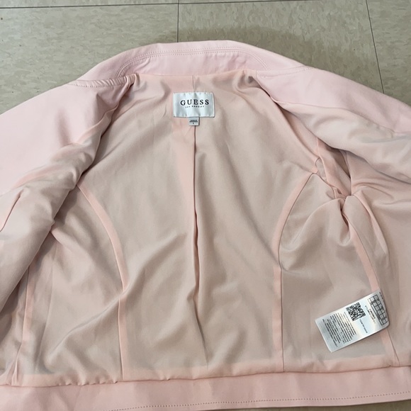 Pink Guess Leather Jacket - Picture 5 of 8